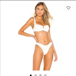 NWT L*SPACE Camellia Top, Cream XS